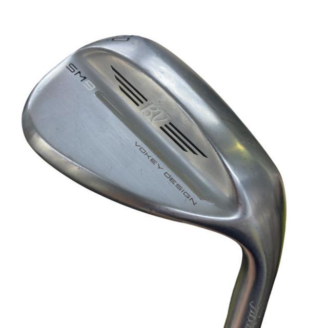 【中古】 タイトリスト VOKEY SPIN MILLED SM9 ツアークロム 60°/08°M ウェッジ WG BV 105 (フレックスその他) メンズ 男性用 右利き 右用 Cランク ゴルフクラブ