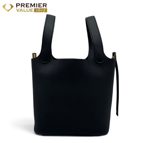 エルメス ピコタンロック PM ノワール トリヨンクレマンス ゴールド金具 G刻印