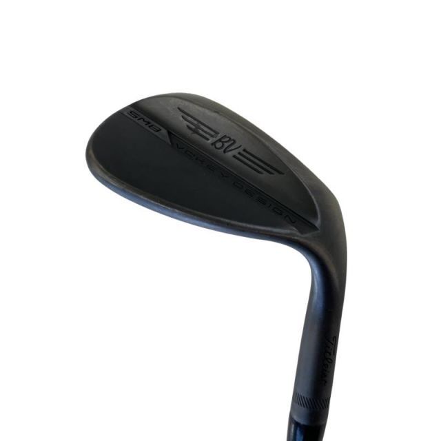 【中古】 タイトリスト VOKEY SPIN MILLED SM8 ジェットブラック 60°/04°L ウェッジ WG 純正特注シャフト (フレックスS) メンズ 男性用 右利き 右用 Cランク ゴルフクラブ