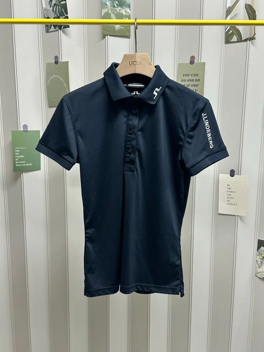 正規品 J.LINDEBERG(J.リンドバーグ) ゴルフ SWING レディース ネイビー 半袖 5,990円