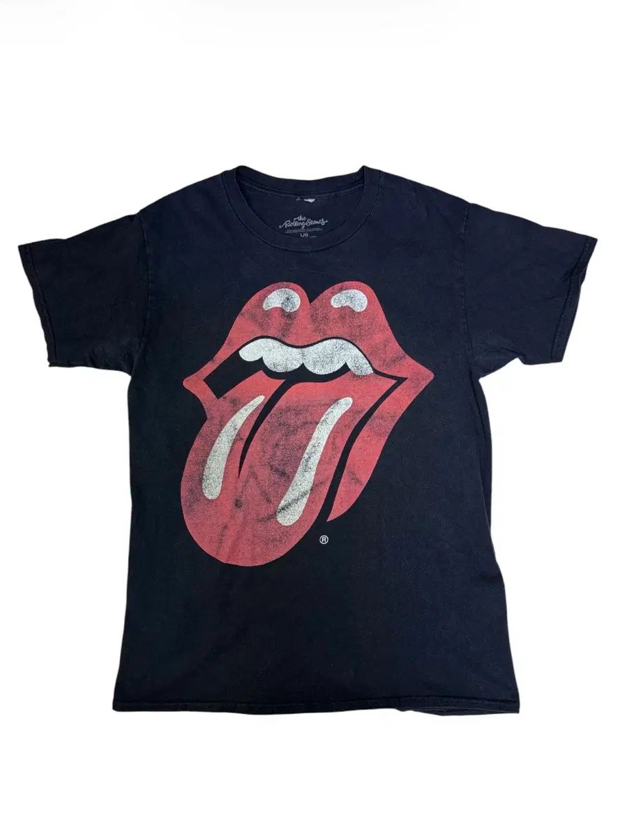ヴィンテージ ローリングストーンズ the rollingstones ロゴ バンドTシャツ L