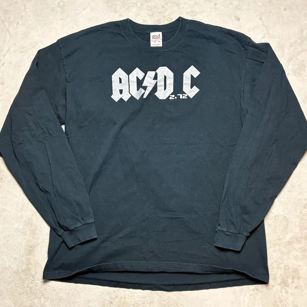 XL 00s AC/DC ANVIL ロングスリーブ ブラック 12,463円