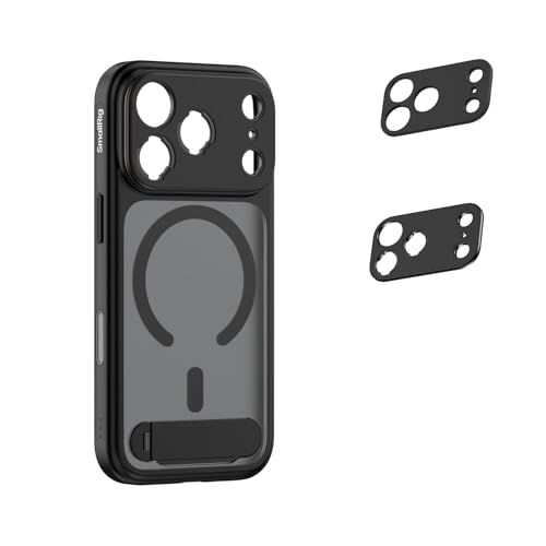 SmallRig FilMov スマホケースキット iPhone 17 Pro用 マグネット式スマートフォンケース 調整可能なキックスタンド付き レンズバックプレート付き MagSafe対応 スマホジンバルスタビライザー対応 DJI / In 74d6b127 5,935円