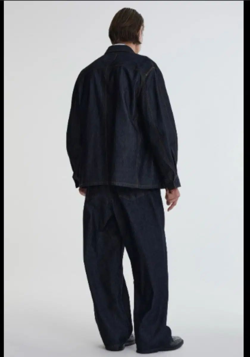 ポッタリー コットン シルク ルーズド デニム Indigo 2サイズ 22,399円