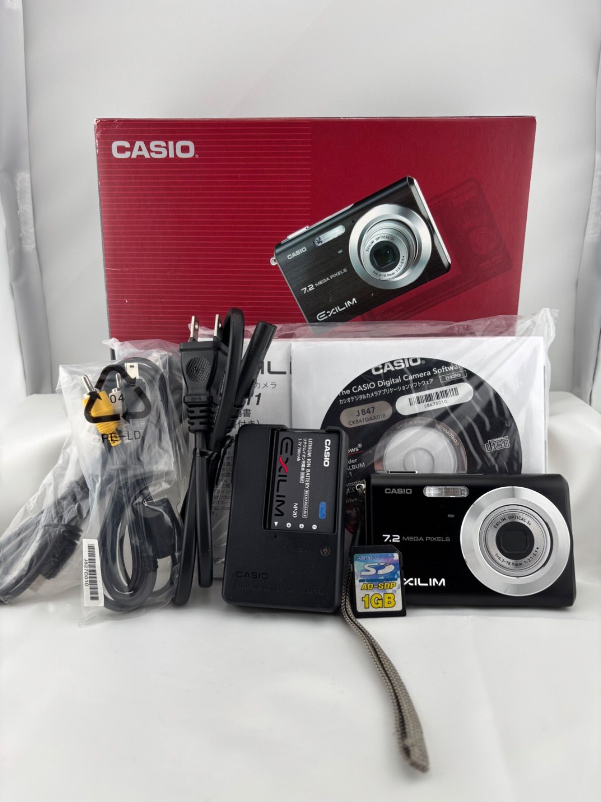 2310 [Good Condition, Operation Confirmed] CASIO EXILIM EX-Z11 Black Casio Exilim