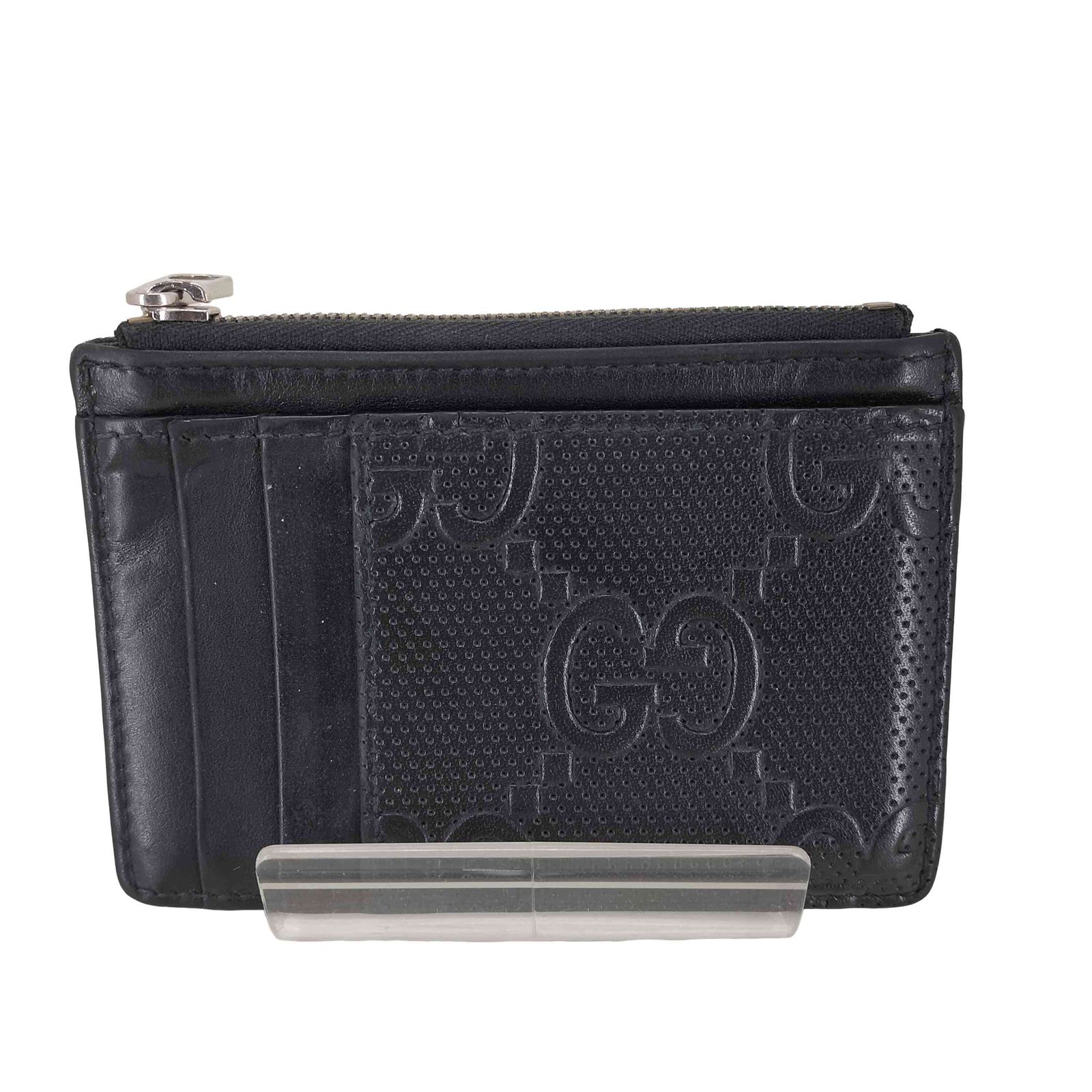 グッチ GUCCI エンポス レザーカードケース メンズ 表記無