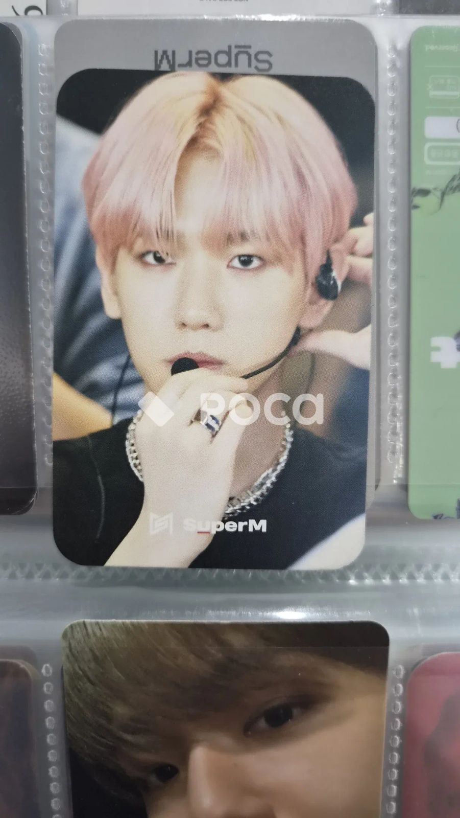 SuperM ベクヒョン WE ARE THE FUTURE TOUR PHOTO CARD SET TOUR EDITION