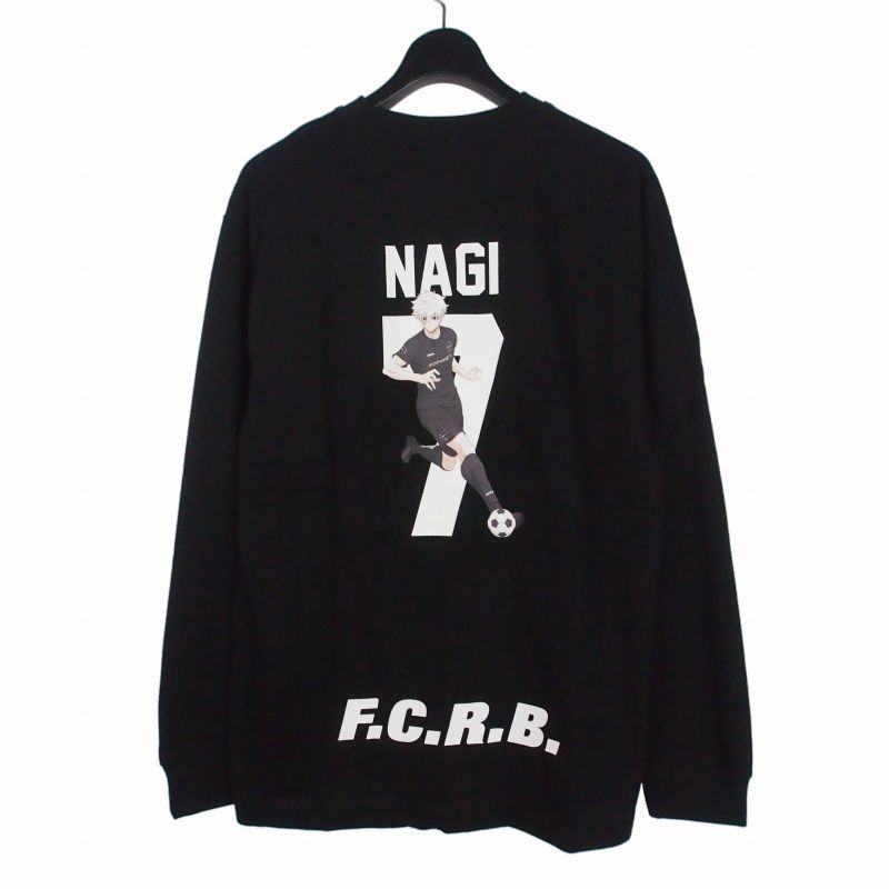 エフシーレアルブリストル F.C.Real Bristol FCRB × ブルーロック BLUE LOCK 24AW BLUE LOCK L/S TEE ロングスリーブ ロンT Tシャツ カットソー 長袖 XL ブラック 黒 FCRB-242166