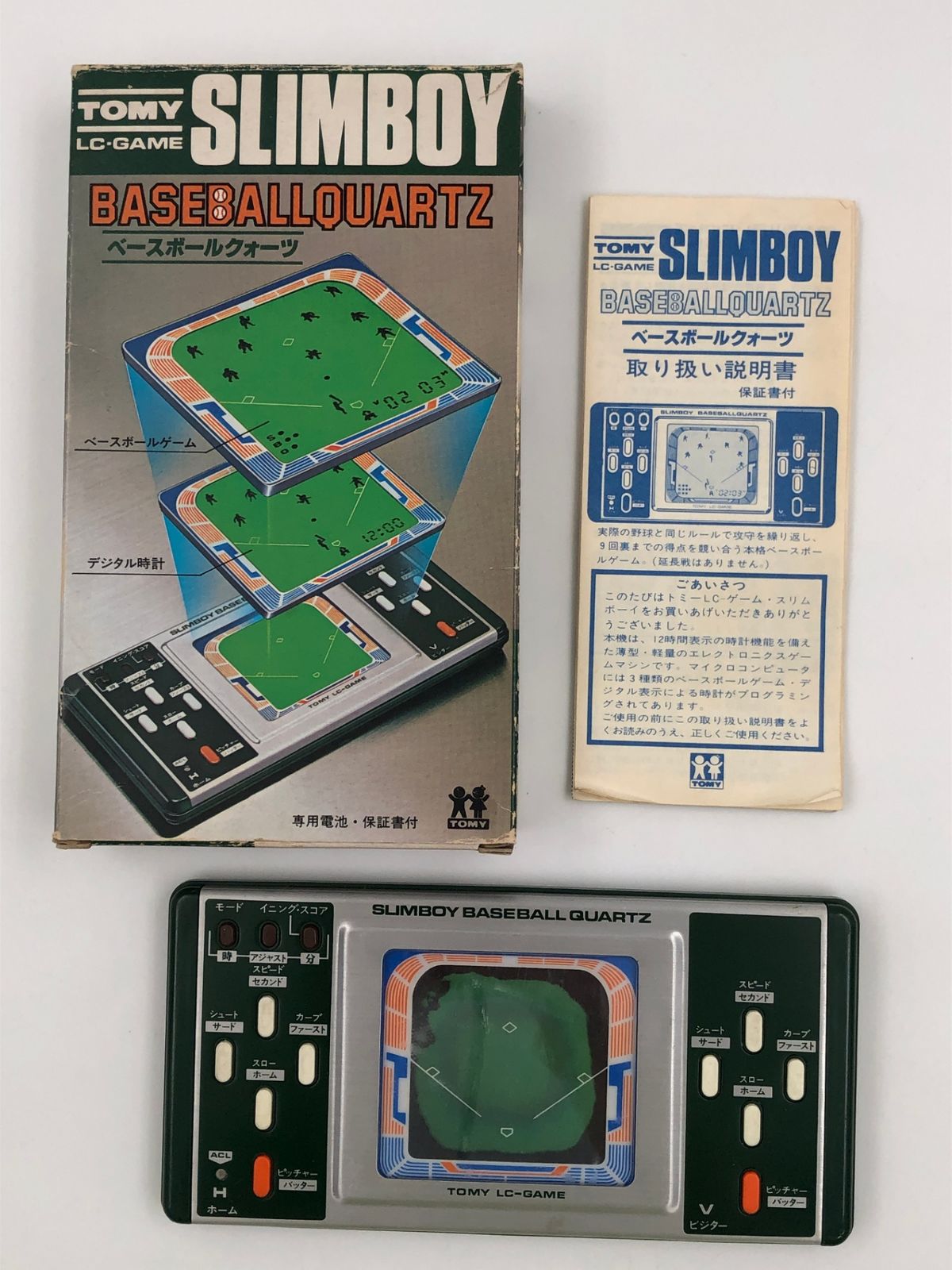 ♪】 トミー LSI 電子ゲーム SLIMBOY スリムボーイ BASEBALL QUARTZ ニューベースボールクオーツ [60] 11,100円