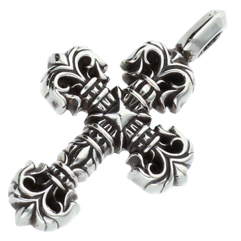 クロムハーツ CHARM FILIGREE TINY/タイニーフィリグリー チャーム/シルバーネックレストップ メンズ
