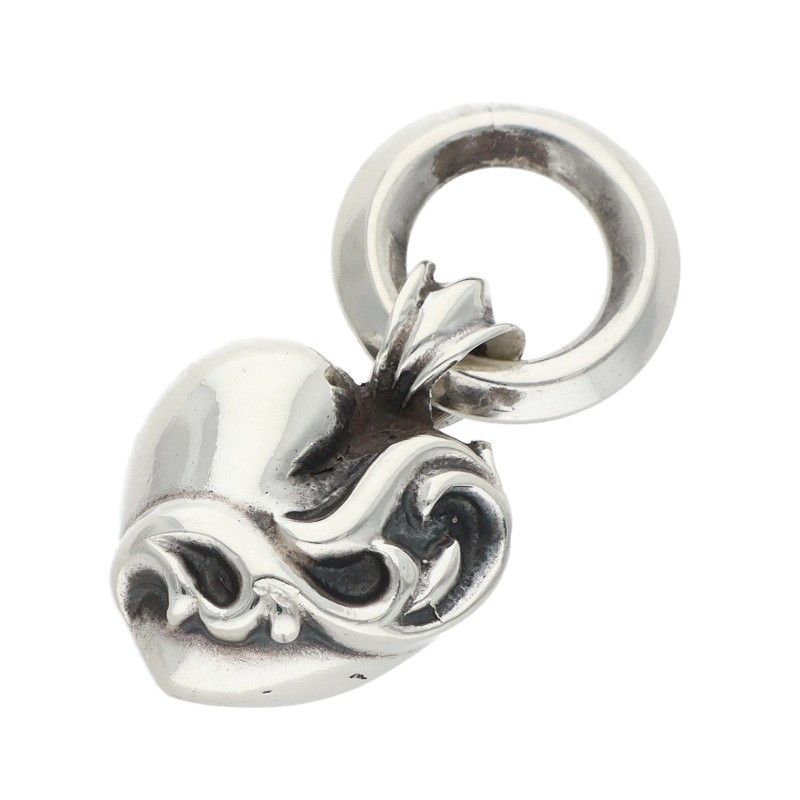 クロムハーツ HEART CHARM/ハートチャーム シルバーネックレストップ メンズ 93,044円