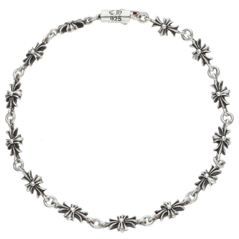 クロムハーツ TNY E CH PLS/タイニーECHプラス シルバーブレスレット メンズ 13LINK 249,102円