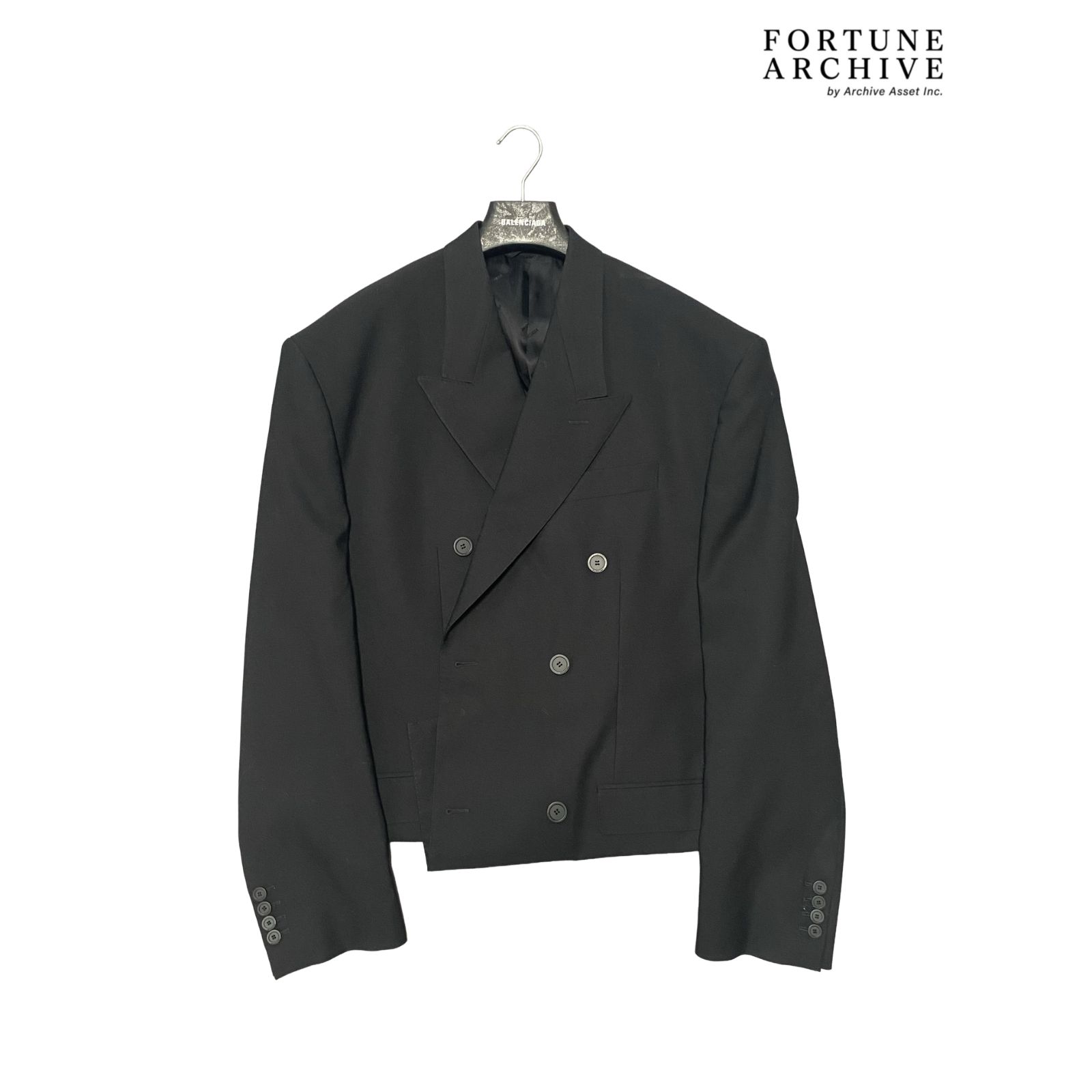 23FW BALENCIAGA FOLDED TAILORED JACKET