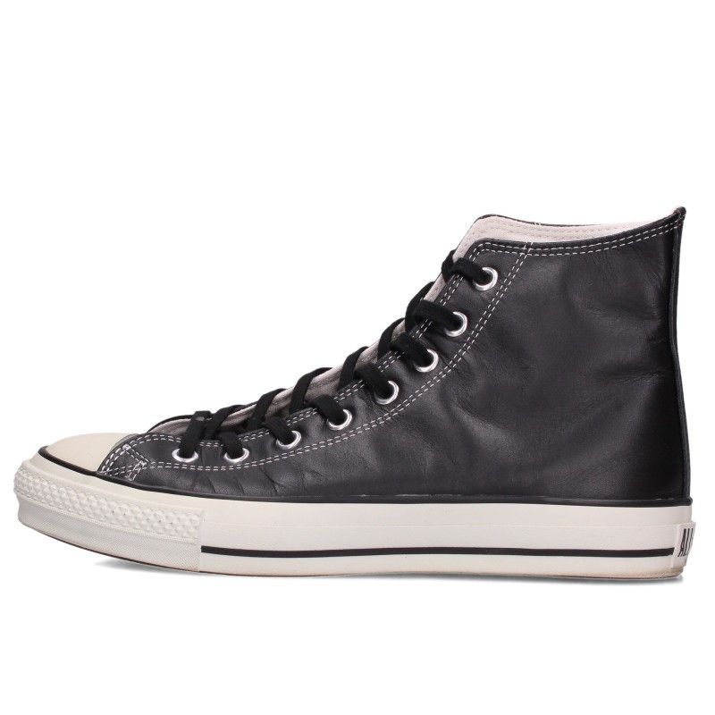 コンバース LEA ALL STAR J 日本製ビリーズ別注オールスターレザーハイカットスニーカー メンズ 9.5