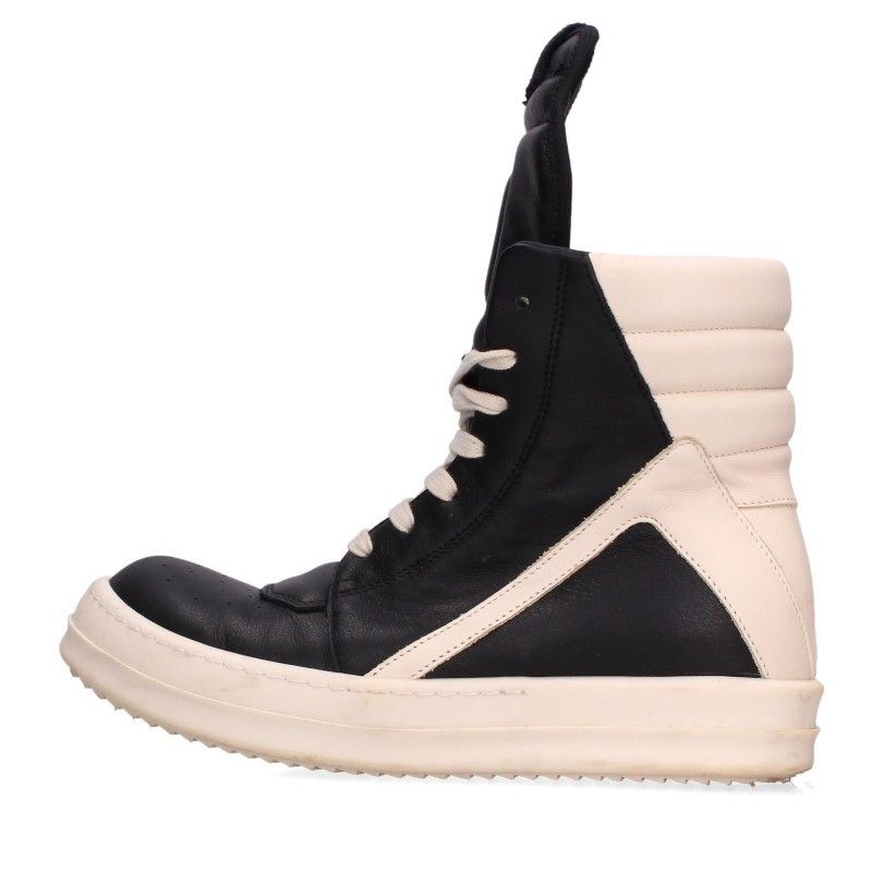 リックオウエンス MEGA BUMPER SNEAKERS メガバンパーハイカットレザースニーカー レディース 37