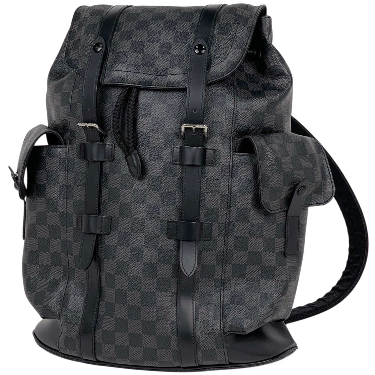 ルイ・ヴィトン Louis Vuitton クリストファーMM リュック ダミエグラフィット ノワール(ブラック) N41379 メンズ 【中古】 154,000円