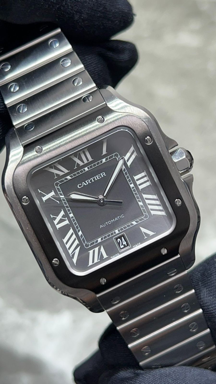 CARTIER カルティエ サントスドゥカルティエLM 2023年2月印 中古品 WSSA0037 559,200円
