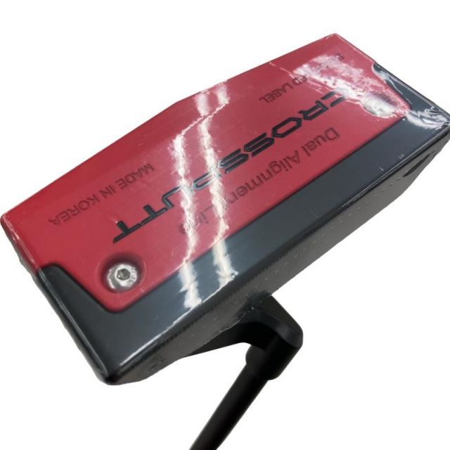 【中古】 CROSSPUTT CROSSPUTT RED BLACK LABEL(レッド) 33インチ パター PT スチール (フレックスその他) メンズ 男性用 右利き 右用 Nランク ゴルフクラブ 37,857円
