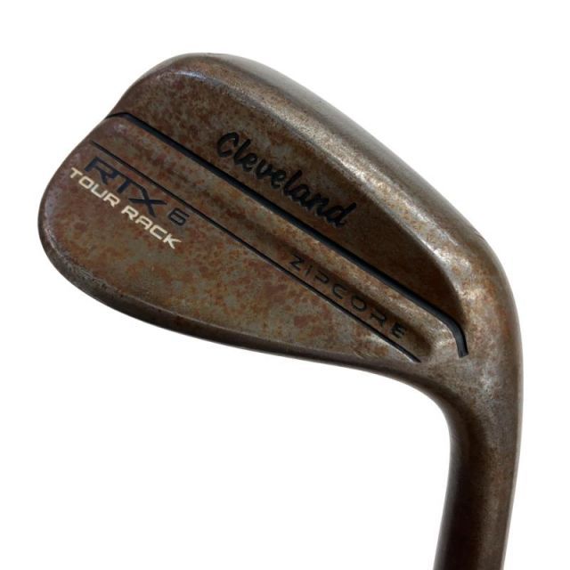 【中古】 クリーブランド Cleveland RTX-6 ZIPCORE ツアーラック(ノーメッキ) 52°/10° MID ウェッジ WG 純正特注シャフト (フレックスS) メンズ 男性用 右利き 右用 Cランク ゴルフクラブ