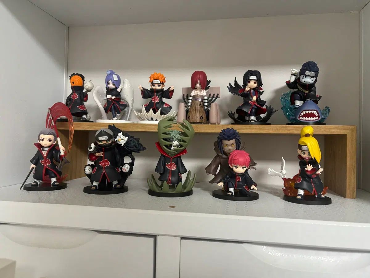 (シークレットハニー含む)ポップマート NARUTO -ナルト- アカツキ フィギュア フルセット 出品