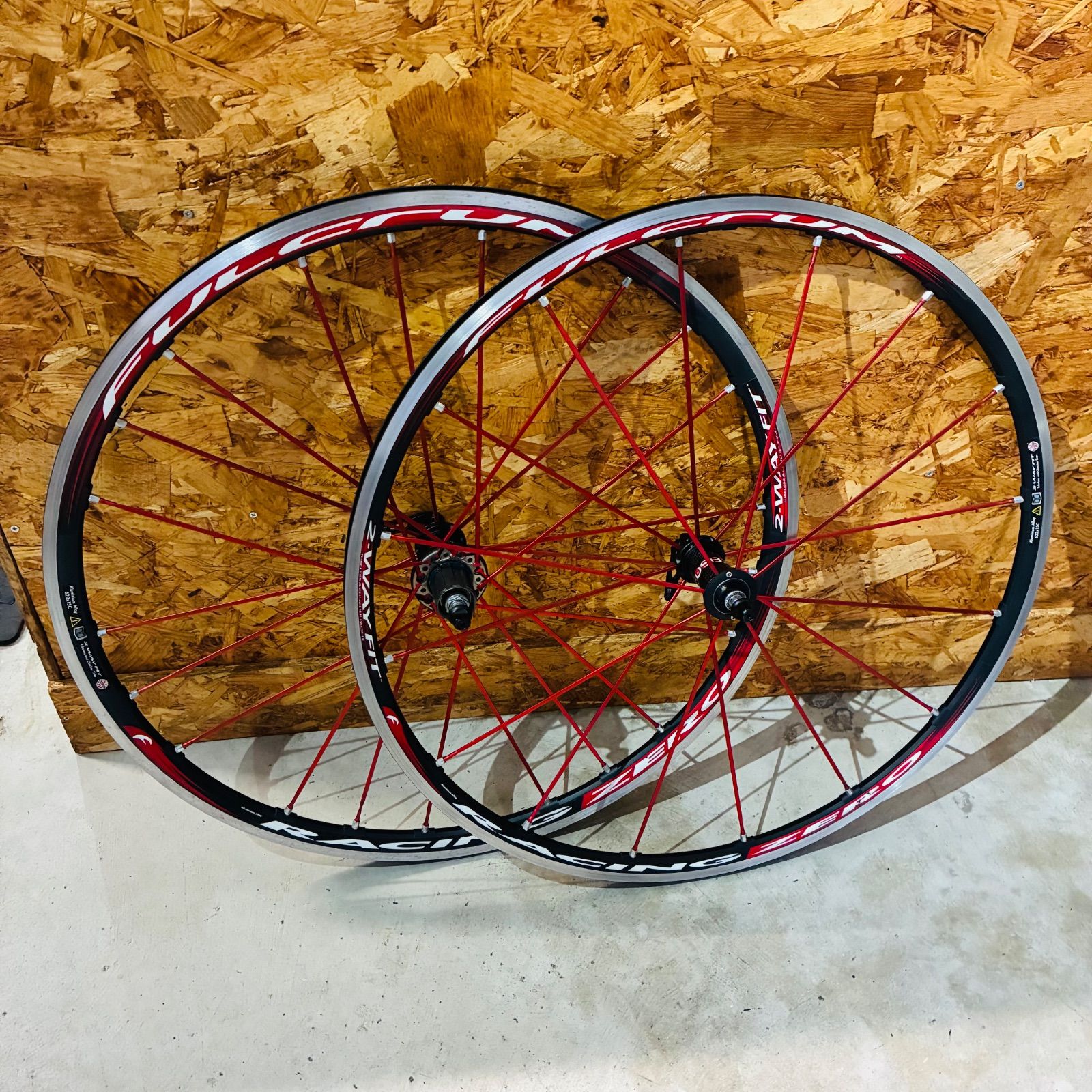 【即発送】 FULCRUM RACING ZERO 2WAYFIT ホイール 前後 700×15C シマノフリー 11s チューブレスレディ フルクラム レーシングゼロ QR付き