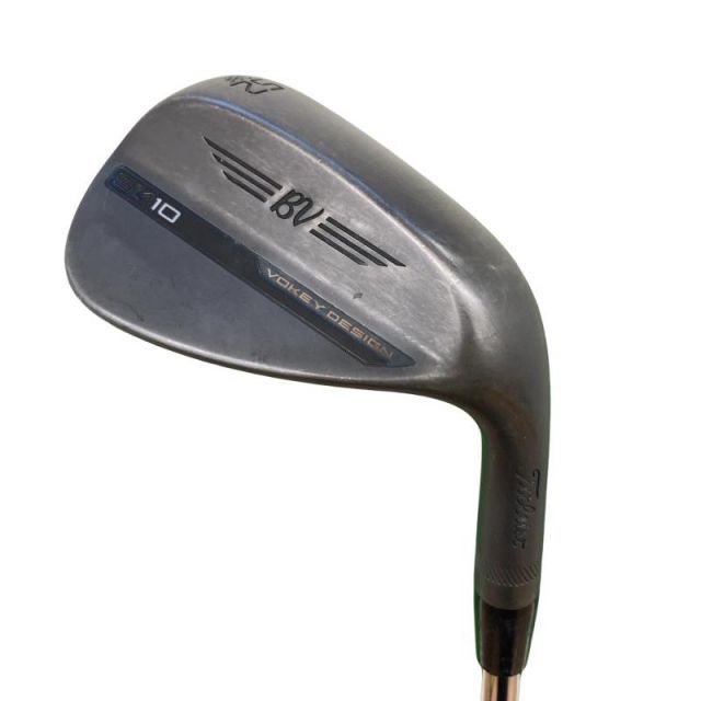 【中古】 タイトリスト VOKEY SPIN MILLED SM10 ジェットブラック 52°/08°F ウェッジ WG 純正特注シャフト (フレックスX) メンズ 男性用 右利き 右用 Cランク ゴルフクラブ