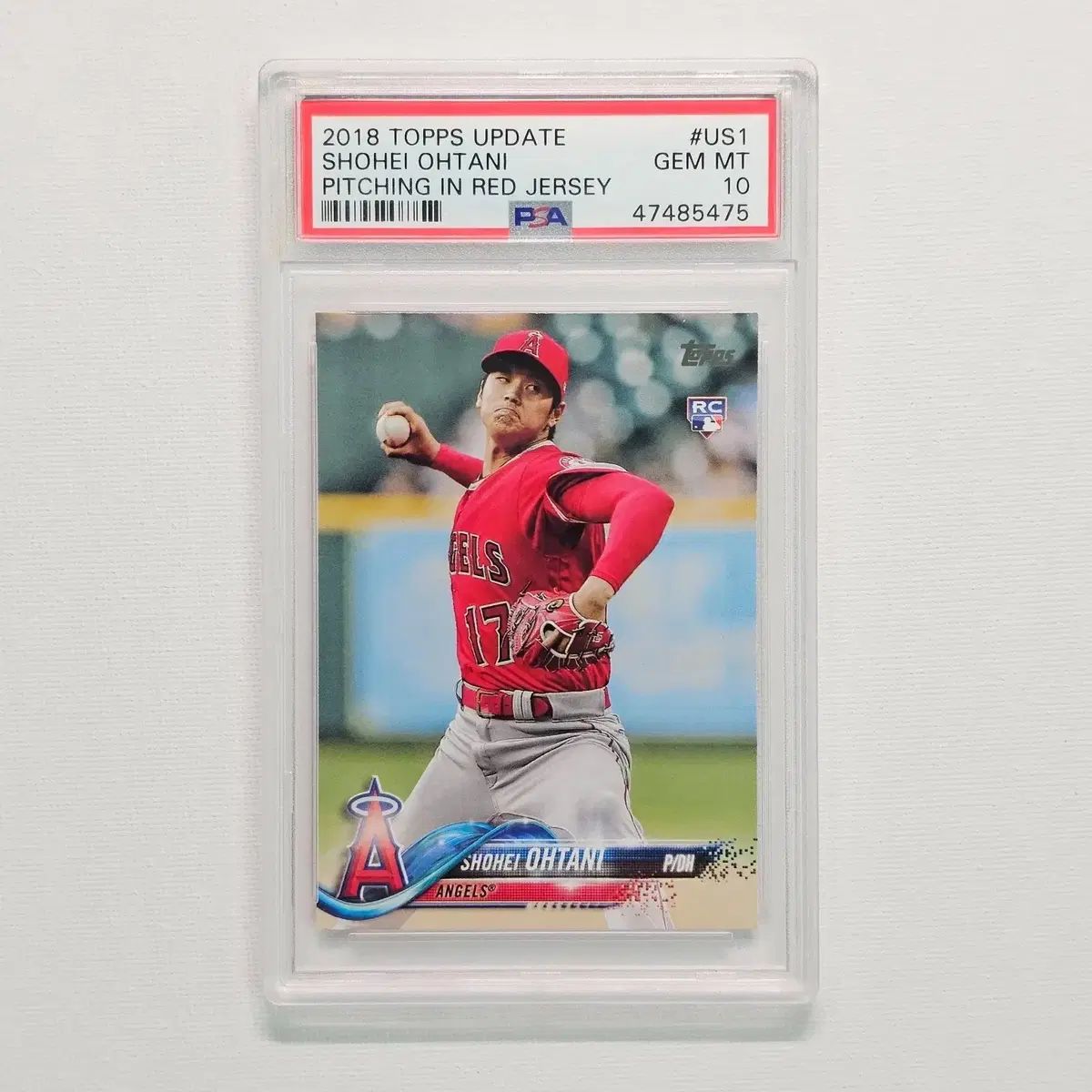 2018 Topps Update 翔平 大谷 (おおたに） ルーキー RC PSA 10 大谷 (おおたに） 翔平 ルーキー