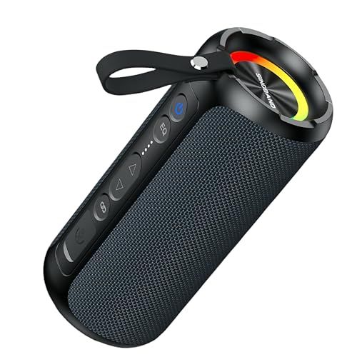 xdobo 50ｗ ブルートゥーススピーカー Bluetooth5.3 大音量 ステレオ 超重低音 防水 ワイヤレススピーカー tv スピーカー マイク 内蔵 RGB LEDライト付き pc パソコン テレビ 携帯 車載 ハンズフリー通話機能 29bd29d0 7,264円