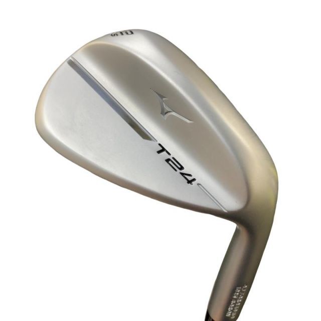 【中古】 ミズノ Mizuno T24(ソフトホワイトサテン) 52°/10° S ウェッジ WG 純正特注シャフト (フレックスR) メンズ 男性用 右利き 右用 Cランク ゴルフクラブ