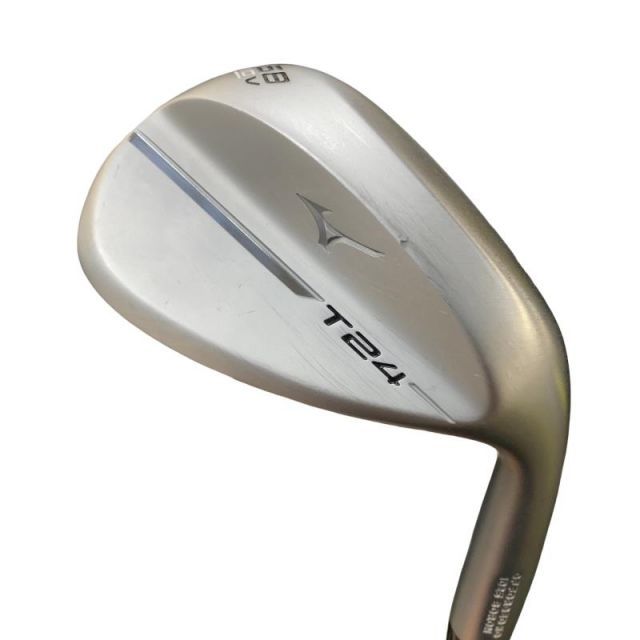 【中古】 ミズノ Mizuno T24(ソフトホワイトサテン) 58°/10° V ウェッジ WG 純正特注シャフト (フレックスR) メンズ 男性用 右利き 右用 Cランク ゴルフクラブ