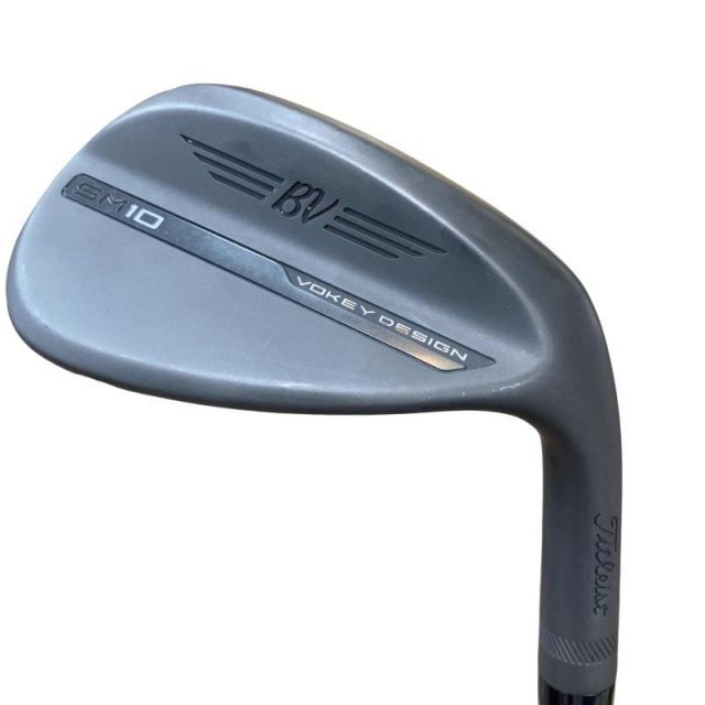 【中古】 タイトリスト VOKEY SPIN MILLED SM10 ジェットブラック 54°/10°S ウェッジ WG Dynamic Gold (フレックスS) メンズ 男性用 右利き 右用 Cランク ゴルフクラブ