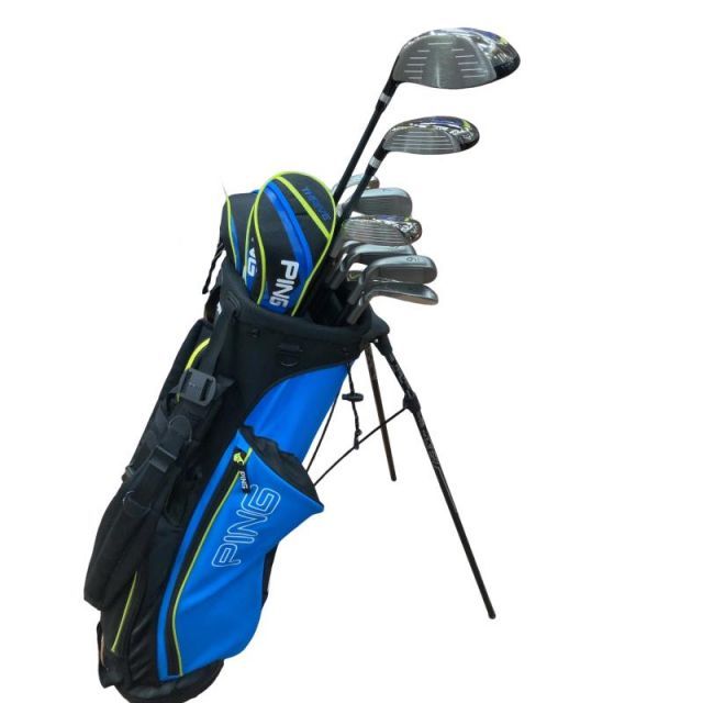 【中古】 ピン PING THRIVE ジュニア 10S(キャディバッグ付) クラブセット CS GRAPHITE (フレックスその他) ジュニア キッズ 子供用 右利き 右用 Cランク ゴルフクラブ