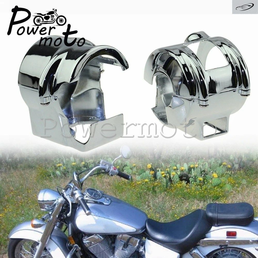 ハンドルバースイッチハウジングカバー ホンダ OW VTX 1300 2003-09 VT1300 2010-2013 VT 750 SPIRIT ACE AERO VT600