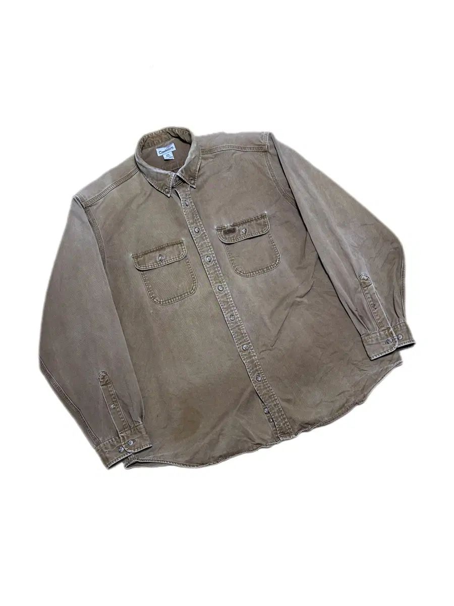 Carhartt カーハート ブラウン 캔버스 ウォーク シャツ 9,842円