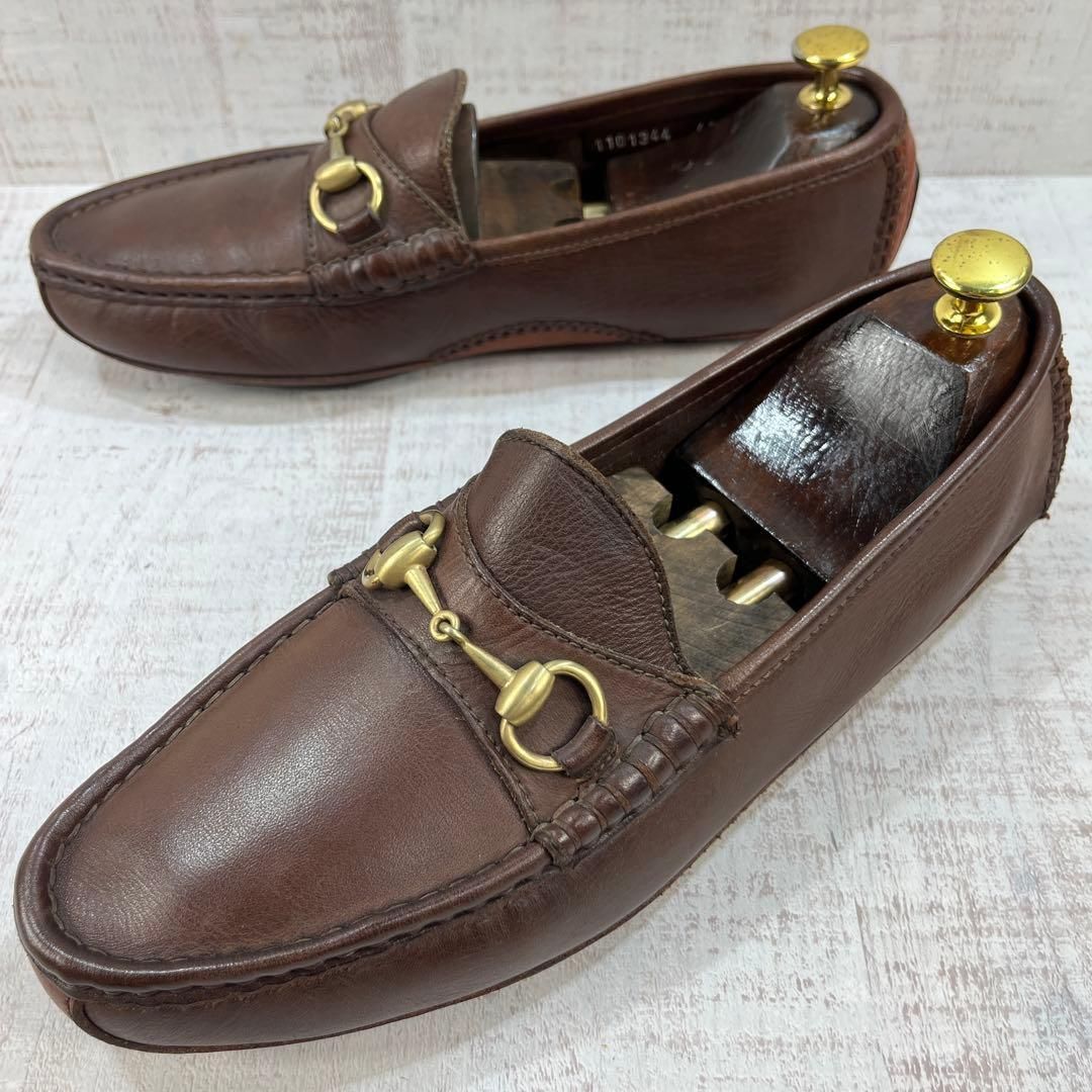 GUCCI グッチ ホースビット ドライビングローファー ビットローファー