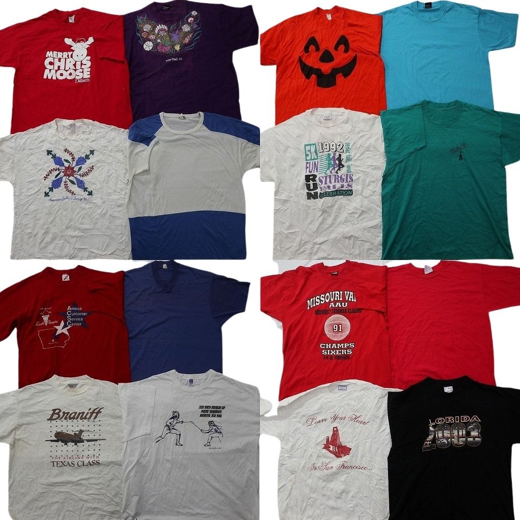 古着卸 まとめ売り ヴィンテージ シングルステッチ Tシャツ 16枚セット ( メンズ XL ) スクリーンスターズ ヘインズ 中古 古着 NG3750 13,578円