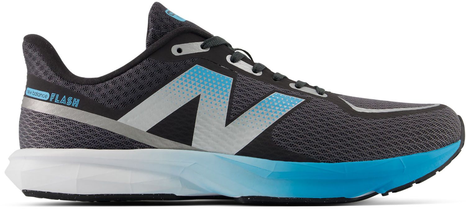 ニューバランス New Balance ダイナソフト フラッシュv7 DynaSoft Flash v7 メンズ ブラック/ブルー 幅D 靴 シューズ スニーカー ランニング ジョギング トレーニング MFLSH94KD BLACK/BLUE 330