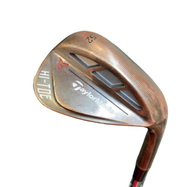【中古】 テーラーメイド Taylor Made MILLED GRIND HI-TOE(2021) 52°/09° ウェッジ WG Dynamic Gold (フレックスS) メンズ 男性用 右利き 右用 Cランク ゴルフクラブ