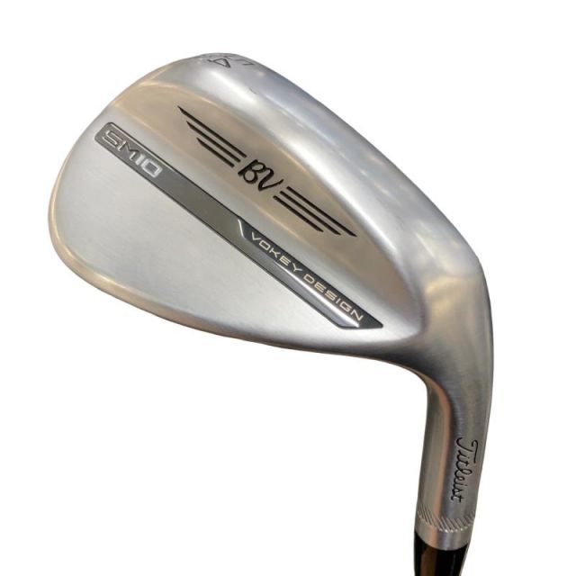 【中古】 タイトリスト VOKEY SPIN MILLED SM10 ツアークロム 54°/10°S ウェッジ WG BV 105 (フレックスその他) メンズ 男性用 右利き 右用 Cランク ゴルフクラブ