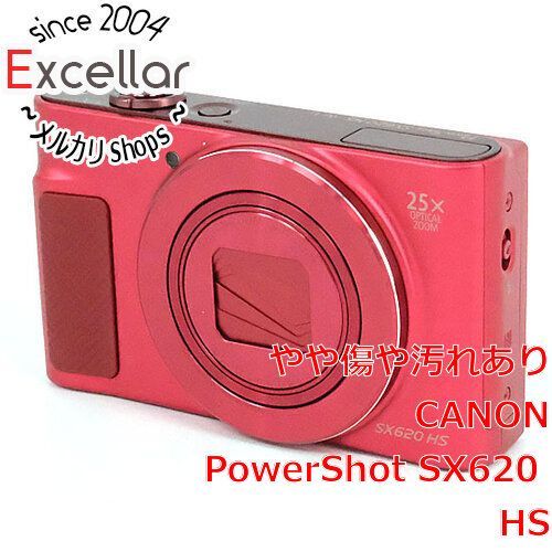 [bn:4] Canon製　PowerShot SX620 HS　レッド　2020万画素