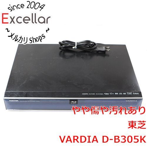[bn:11] 東芝　ブルーレイディスクレコーダ D-B305K　320GB　リモコンなし 8,627円