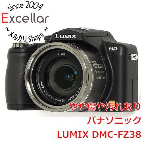 [bn:18] Panasonic　LUMIX DMC-FZ38-K　ブラック/1210万画素