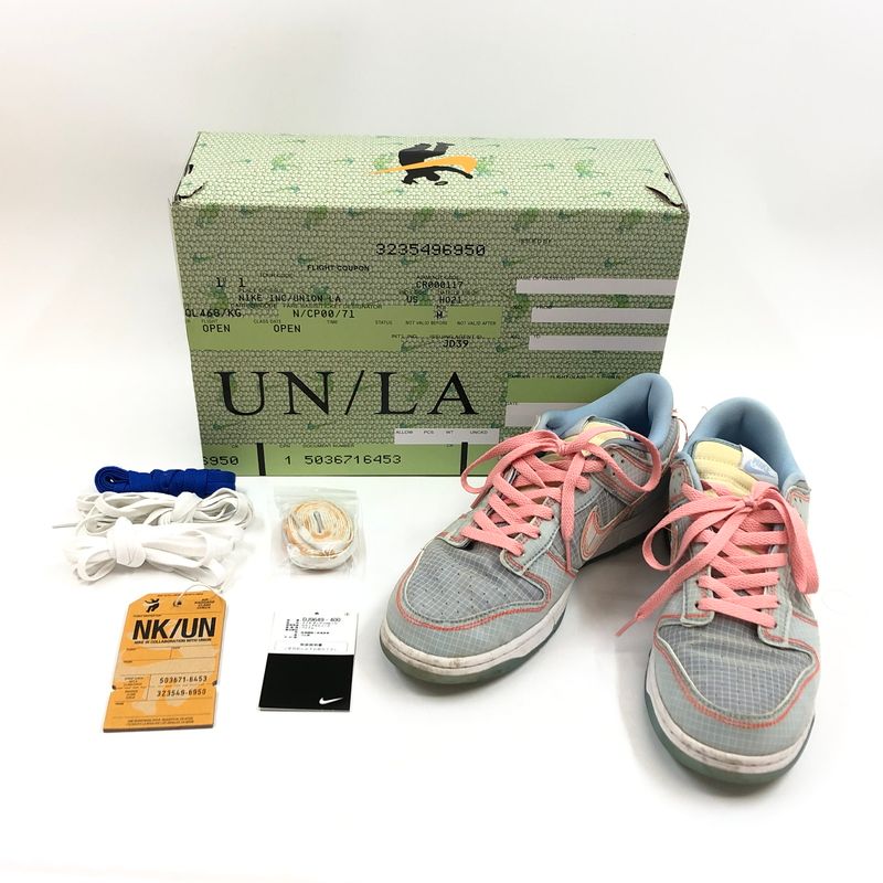 【中古品】NIKE ナイキ × UNION ユニオン DUNK LOW 