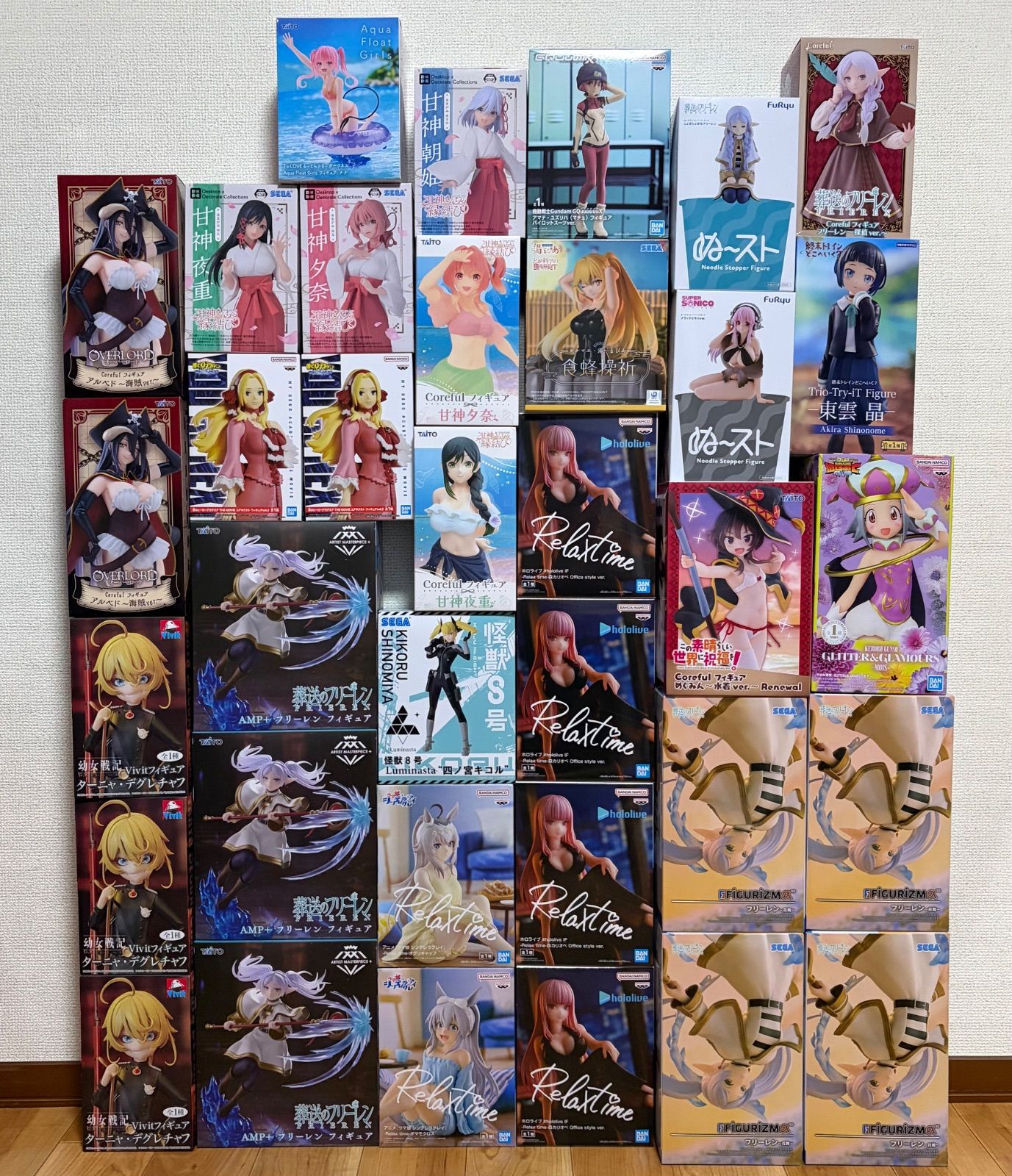 新品未開封　アニメ　漫画　美少女系　プライズ　フィギュア　35個　大量　まとめ売り　グリグラ　ぬースト　Vivit AMP