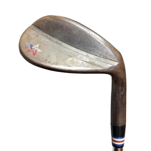 【中古】 アーティザンゴルフ ARTISAN ノンメッキ 46°S ウェッジ WG 純正特注シャフト (フレックスX) メンズ 男性用 右利き 右用 Cランク ゴルフクラブ