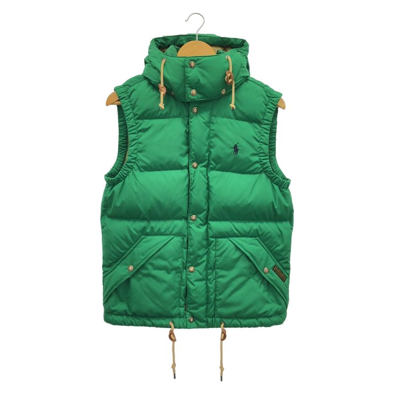 【中古】RALPH LAUREN ダウンベスト サイズXS 緑[91] 9,432円
