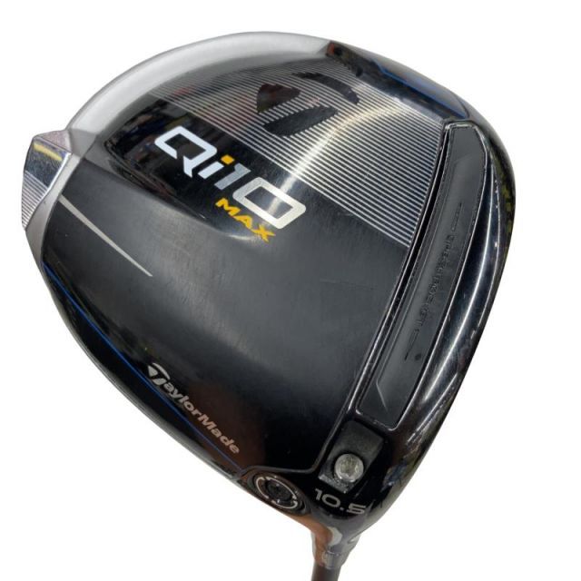 【中古】 テーラーメイド Qi10 MAX 10.5° ドライバー DR 純正特注シャフト (フレックスS) メンズ 男性用 右利き 右用 Cランク ゴルフクラブ