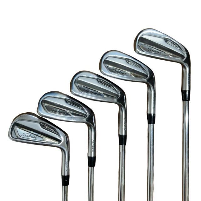 【中古】 タイトリスト Titleist T100 5S アイアンセット IR AMT TOUR WHITE (フレックスS) メンズ 男性用 右利き 右用 Cランク ゴルフクラブ