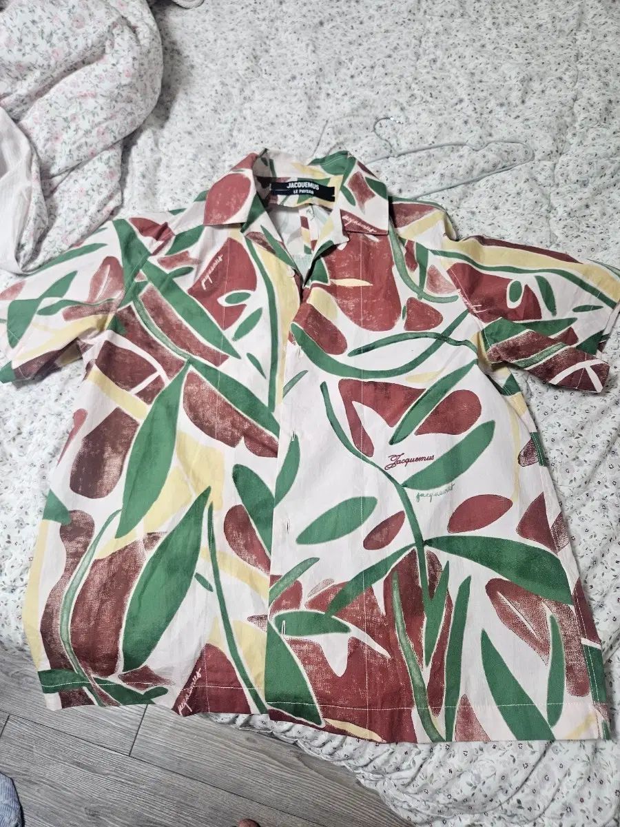JACQUEMUS ジャックムス フローラル メンズ 半袖シャツ 48サイズ