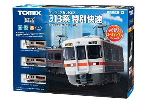 トミーテック(TOMYTEC)TOMIX Nゲージ ベーシックセット SD 313系 特別快速 90188 鉄道模型 入門セットpms
